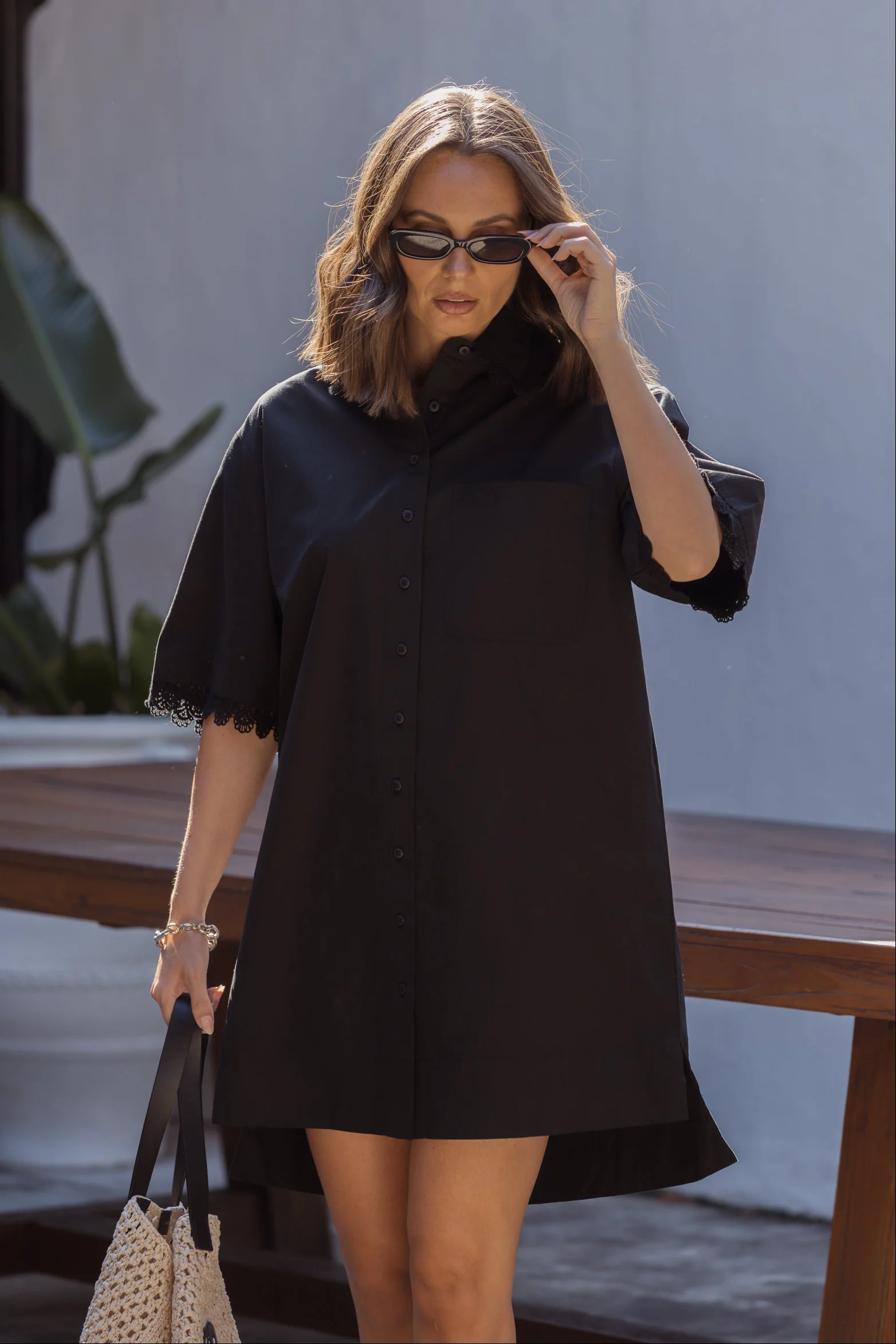 VIOLET Dress Black - Image 3