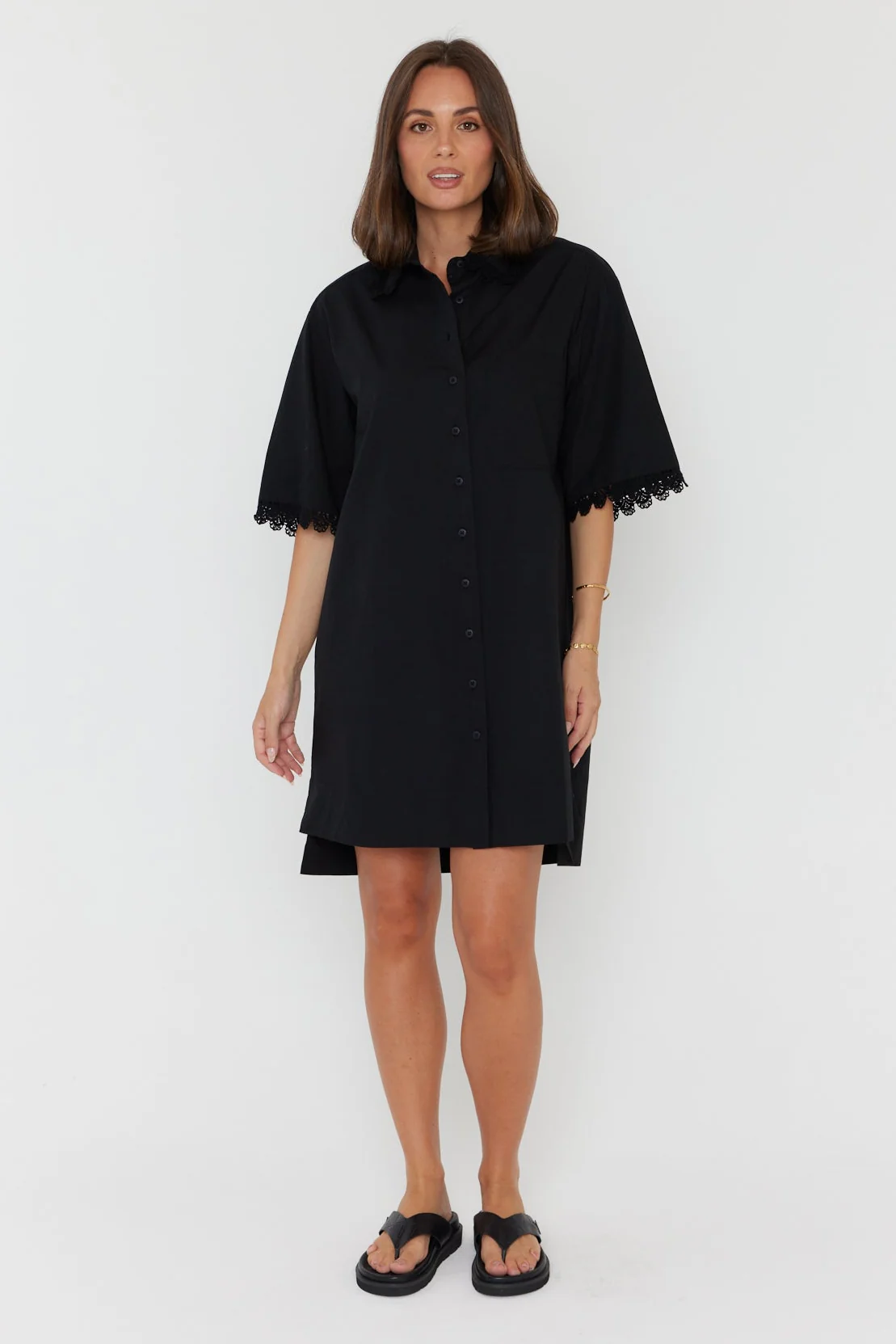 VIOLET Dress Black - Image 7
