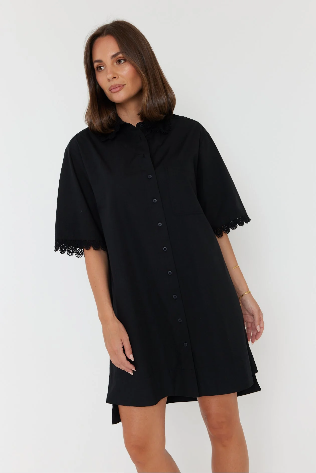 VIOLET Dress Black - Image 8