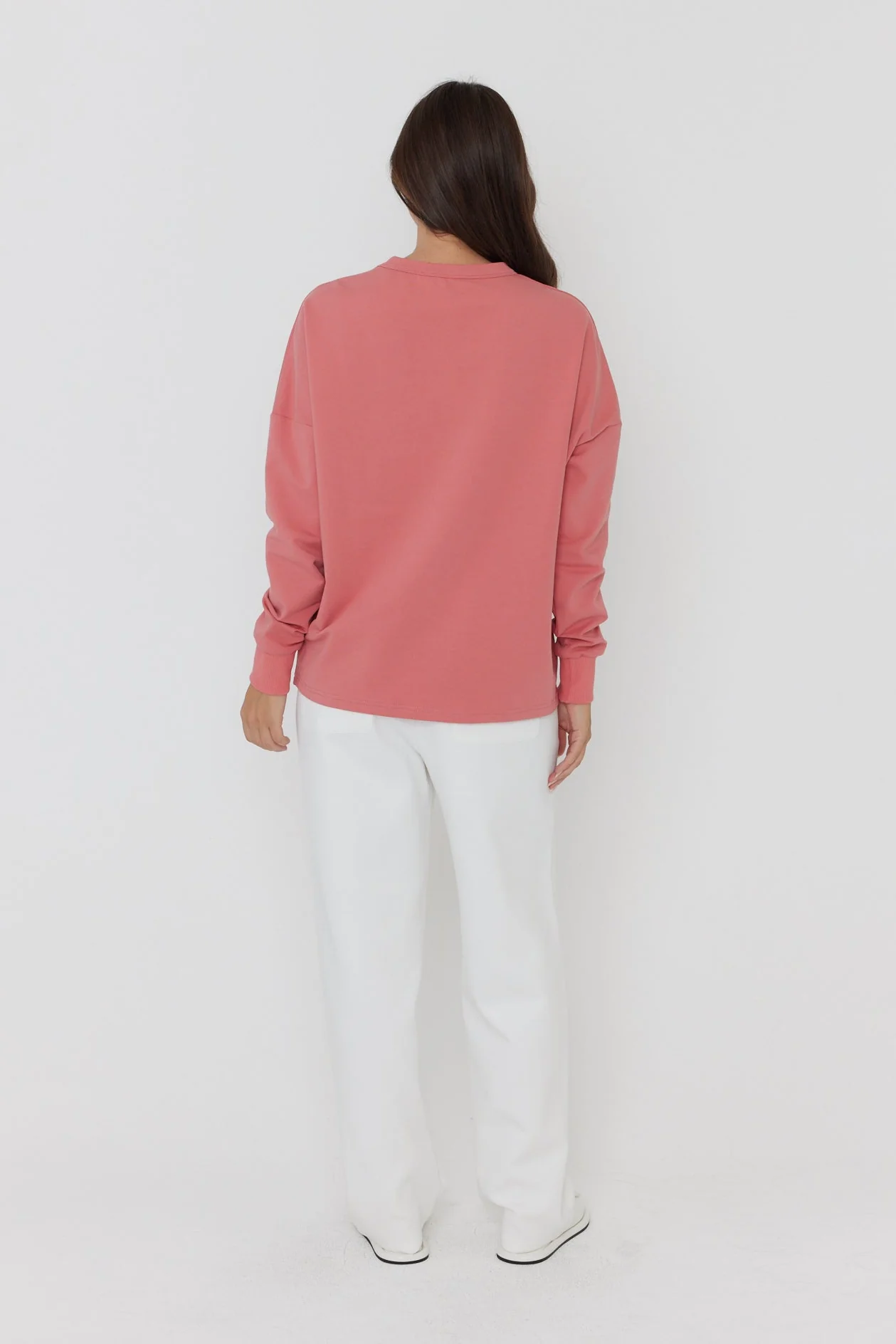 VIRE Long Sleeve Top Coral - Image 10