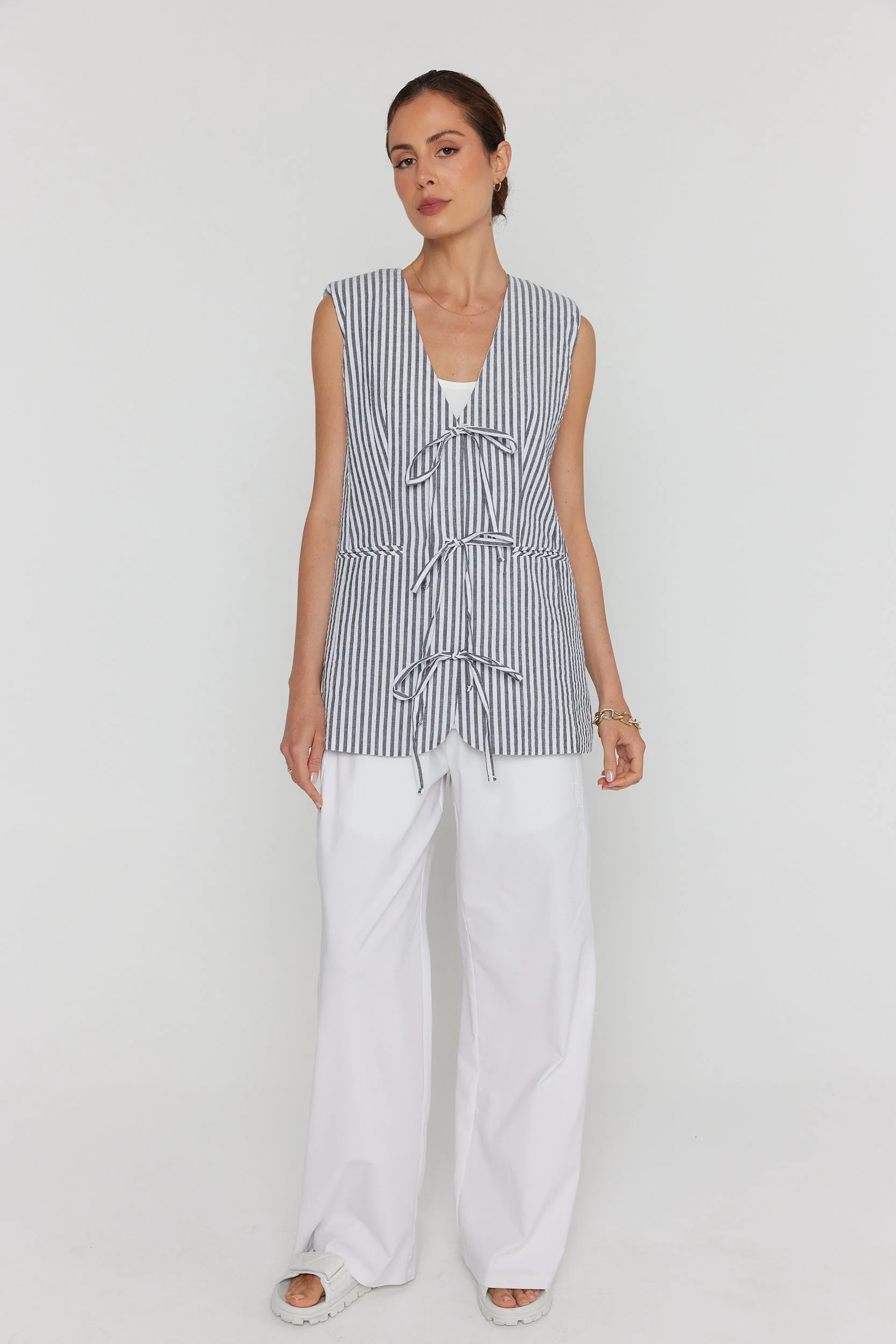 VULTAR Vest Black Stripe - Image 8