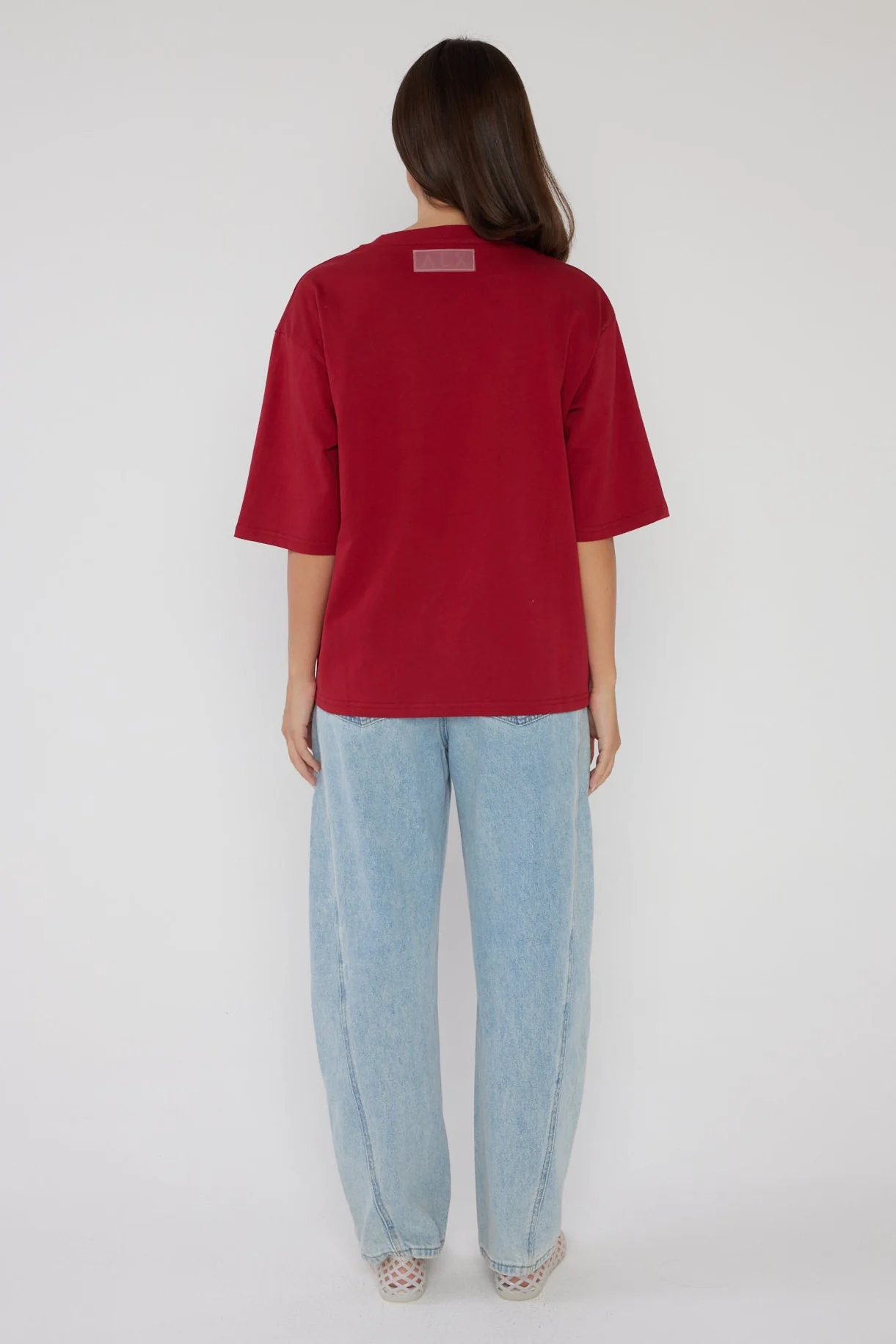 ZURI T-Shirt Cherry Red - Image 9