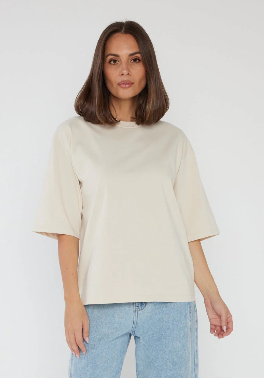 ZURI T-Shirt Oat - Image 5