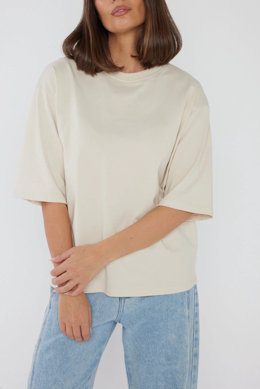 ZURI T-Shirt Oat - Image 7